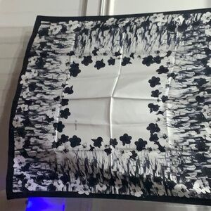 Vintage St. John 100% Silk Scarf Abstract Elegant